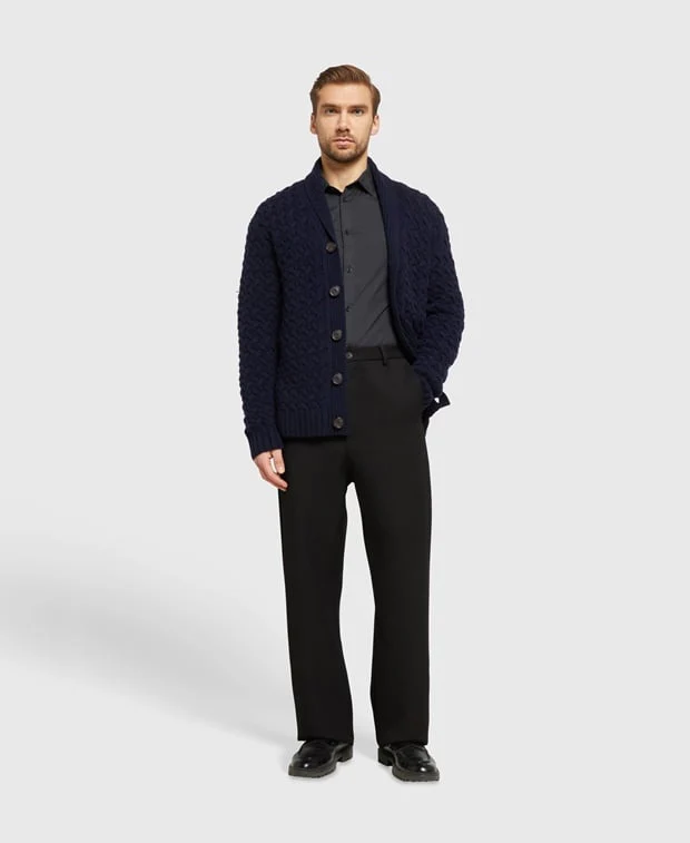 Woll-Strickjacke - Image 5