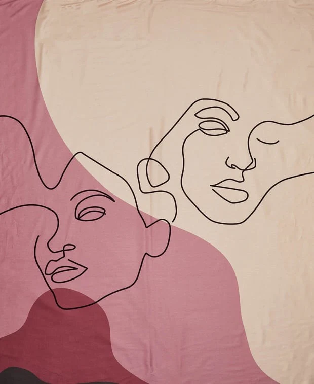 Satin-Bettwäsche ca. 200x200 - Image 2